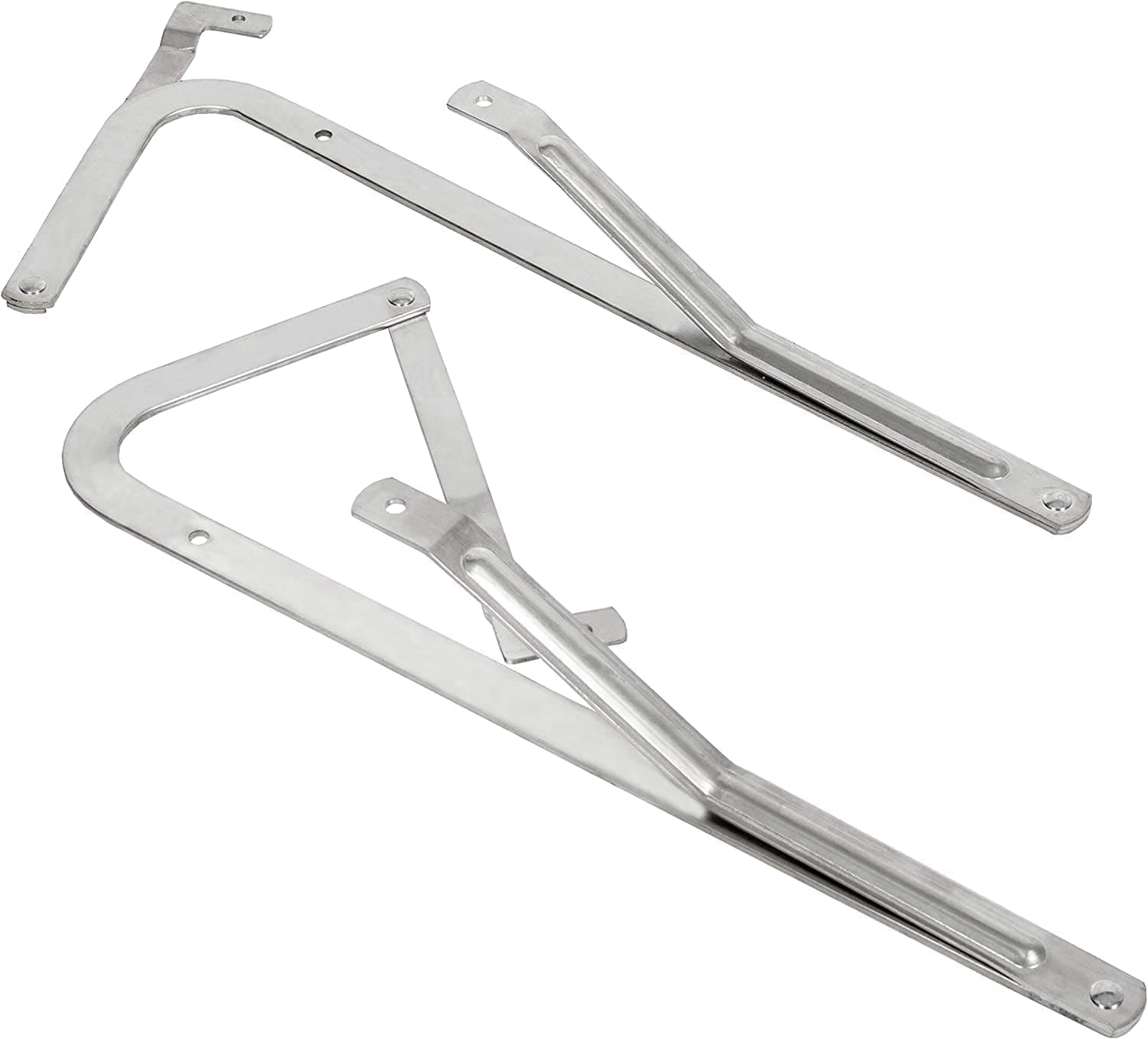 KUAFU 55-1 Attic Ladder Spreader Hinge Arms Replacement Kit Compatible with W2210 Werner Models Mk 1 Thru Mk 3 MFG 2006 and Older