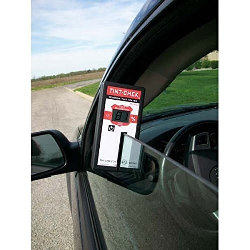 EDTM TC1800 Tint-Chek Window Tint Meter – Pocket-Size 0.1% VLT Meter with Ambient Light Compensation - NIST-Calibrated, Includes Case & Battery – Tool for Installers & Law Enforcement, Made in USA