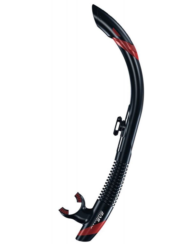 ATOMIC SV2 Semi Dry Snorkel, Black/Red