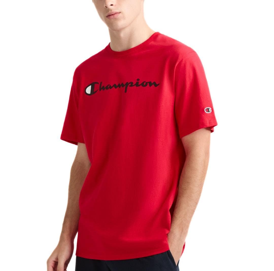 Champion Men's Big & Tall Classic Tee, C Script T-Shirt (Pack of 1)