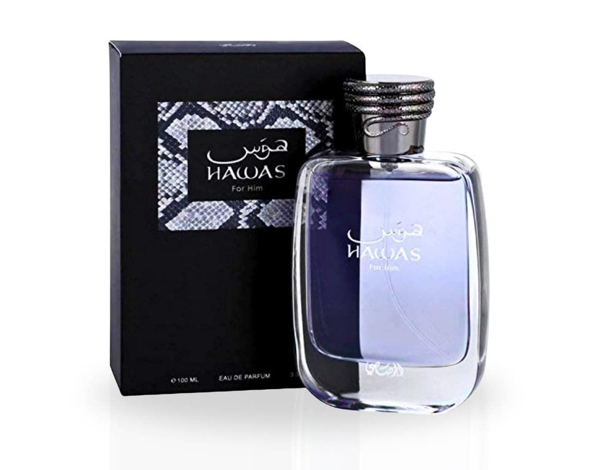 Hawas For Men - Eau de Parfum Spray 100ML (3.4 Oz), Premium Arabian Perfume for Men