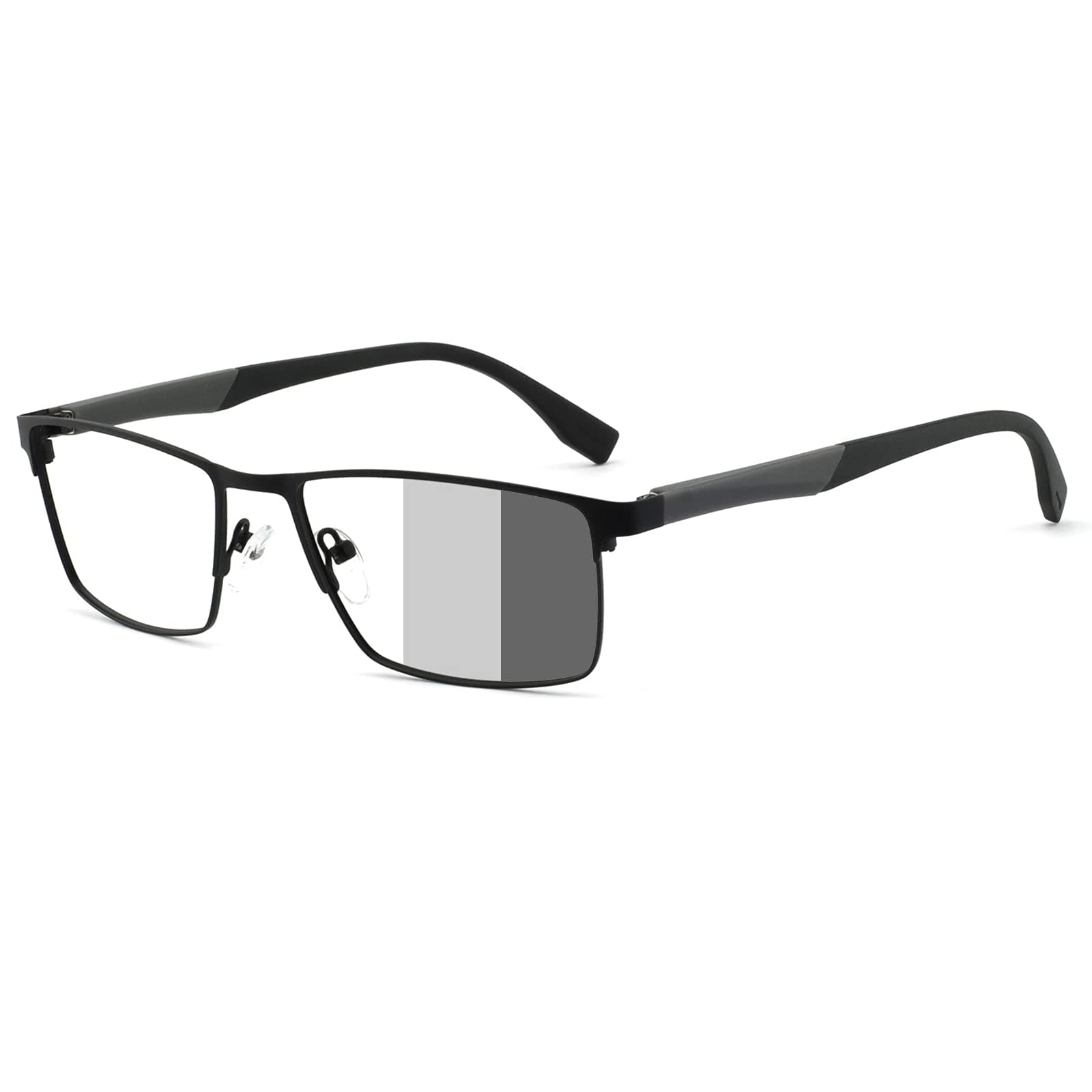 OCCI CHIARI Blue Light Blocking Glasses for Men Metal Frame Eyeglasses Men's Computer Glasses Clear Lense