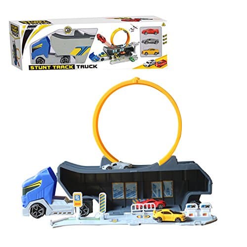 Buenotoys Ejection Track Car Toy Set