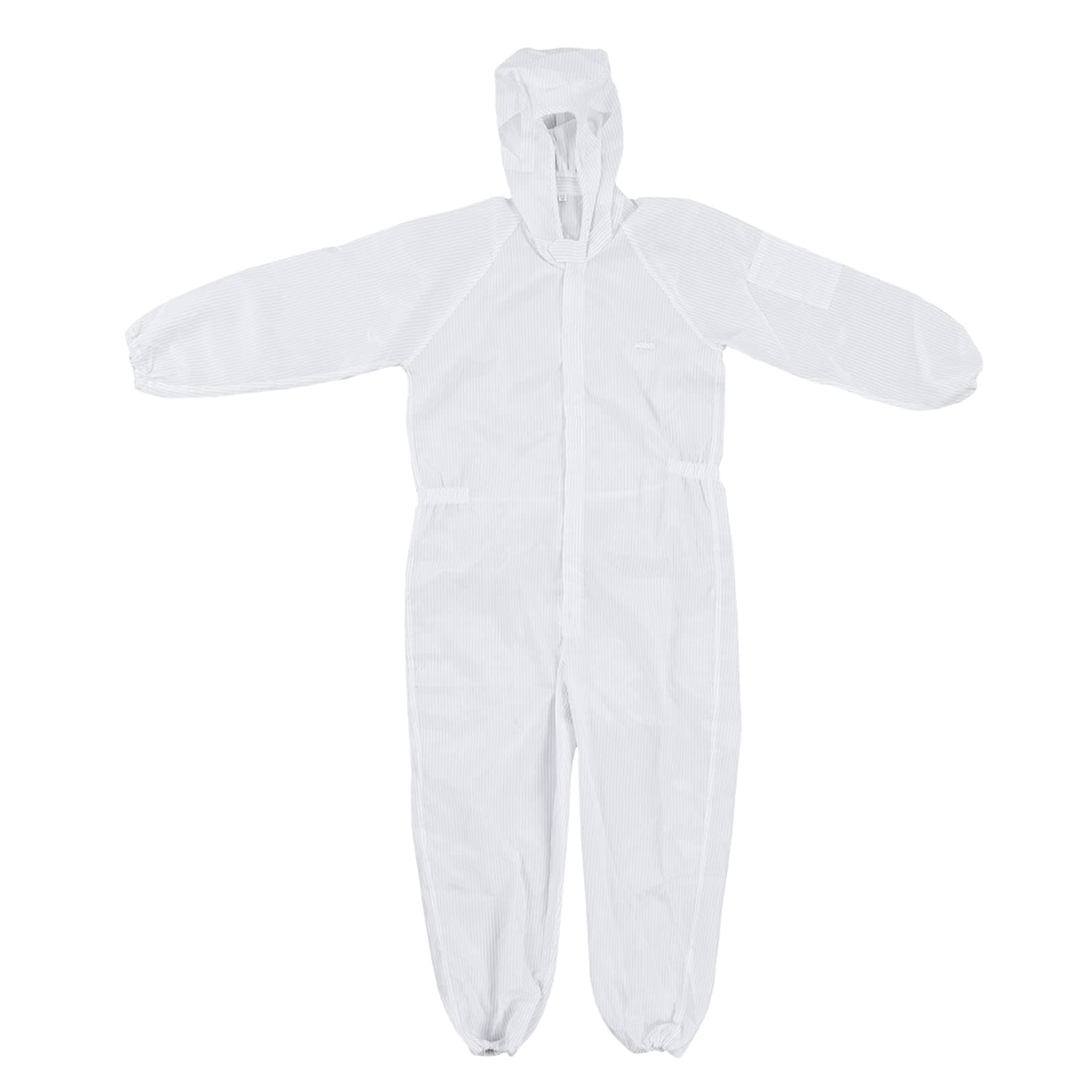 Static Resistant Polyester Protective Coverall Dustproof Particle Proof Work Clothes for SMT Workshop (l)