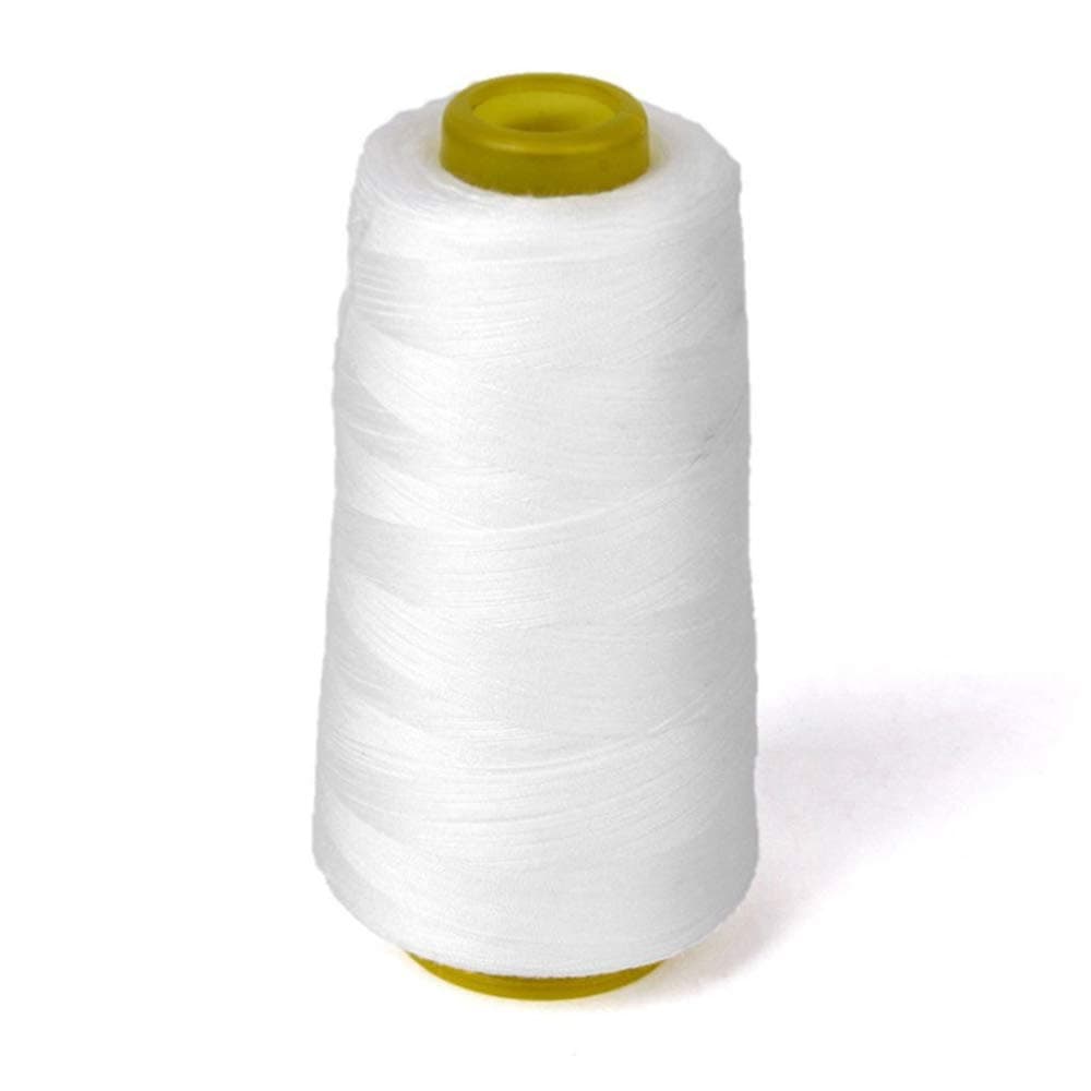 N Polyester Thread Cone (3000M Yards, White)