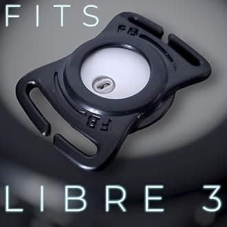 4-18" Inch Adjustable Freedom Band for Freestyle Libre 3 : Transmitter Protection Sensor Cover Arm & Leg Band -No More Adhesive Patches (4-18" Active Band, Black) (Purple)