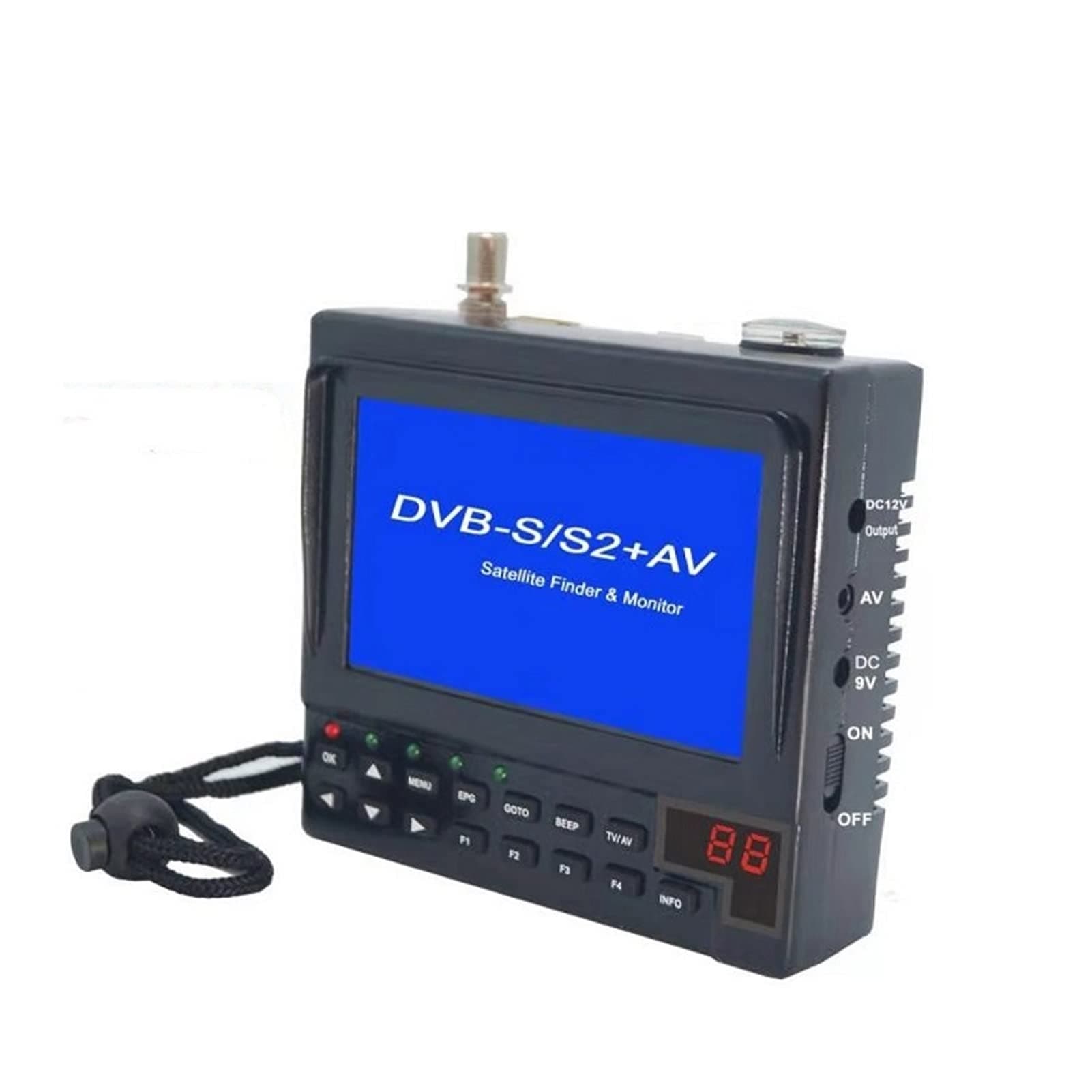 KPT-268AH DVB-S2 Satfinder Full HD Digital Satellite TV Receiver Finder Meter MPEG-4 DVB-S Sat Finder KPT 356H SATLINK WS-6933
