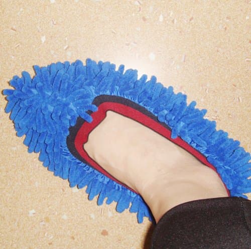Services for You Multifunction Mop Shoe Cover Dusting Floor Cleaning Slipper Lazy Housekeeper(1 Pairs)