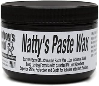 The Urban Company Poorboy's World Natty's Paste Wax Black Carnauba wax For Black and Dark Coloured Cars