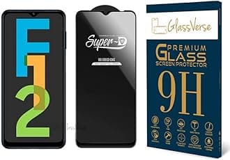 Superd Oleophobic Tempered Glass For Samsung Galaxy F12(Pack Of 1) With Free Installation Kit Full Screen Protector If Received Damaged-6.5 Inch