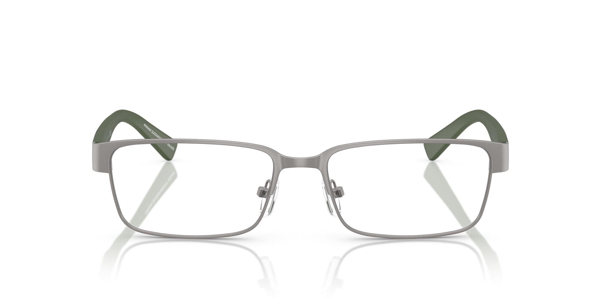 Armani Exchange mens Ax1017 Rectangular Prescription Eyewear Frames