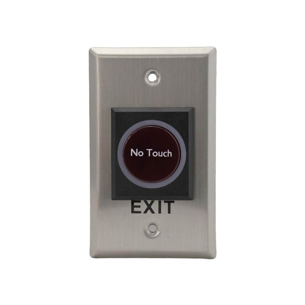 LBS Touchless No Touch Door Infrared Sensor Exit Button Switch for Access Control Systems Gates and Garage Openers