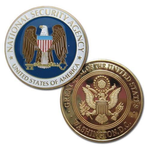 US National Security Agency NSA Challenge Coin