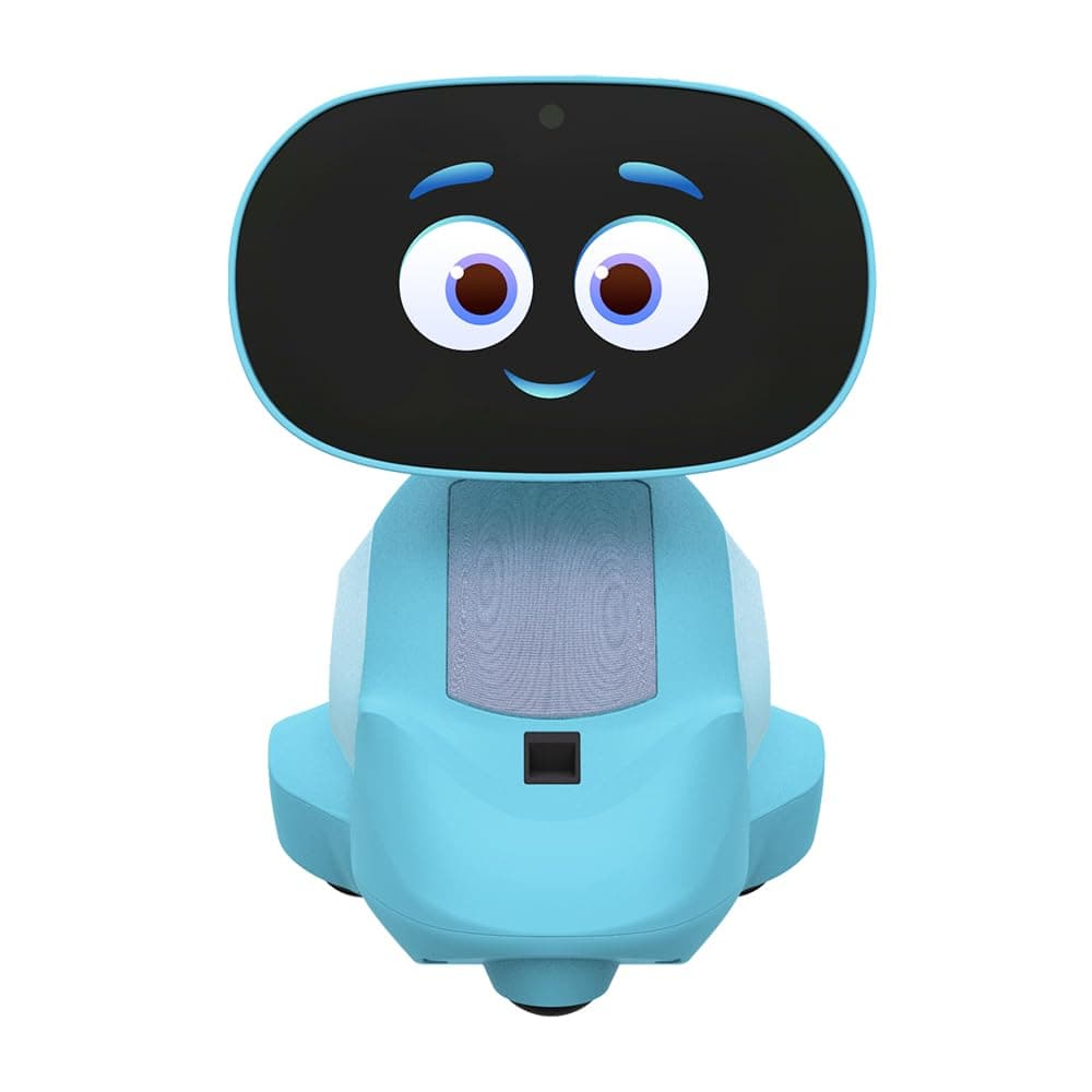 Miko 3: AI-Powered Smart Robot for Kids | STEAM Learning & Educational | Interactive Robot with Learning apps & Unlimited Games | Birthday Gift for Girls & Boys Aged 5-12| Blue.