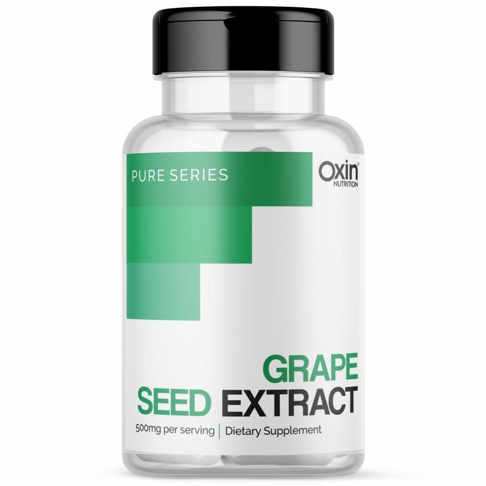 Oxin Grape Seed Extract Capsule 500mg 95% Polyphenols, 60 Capsules