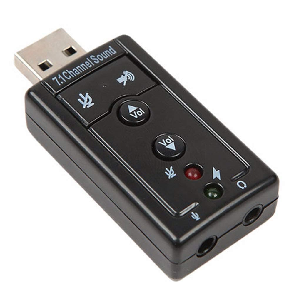 OXYURA USB Sound Card Adapter for Windows and Mac