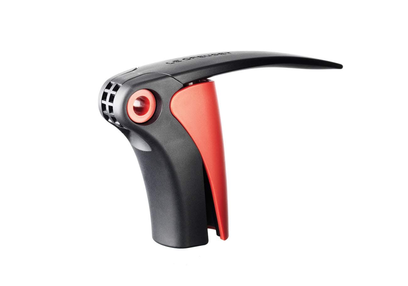 LE CREUSET Leverpull Corkscrew, LM-150 Gaia Model, For All Cork Types, Red, 59059020610081