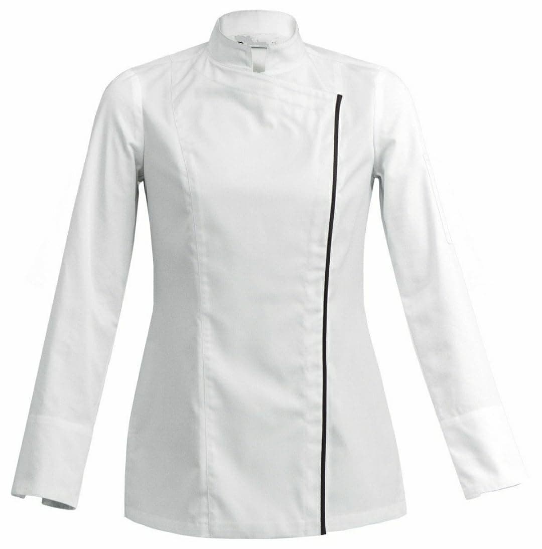 Women's White Full Sleeves Large Chef Coat's (Chef Jacket) Industrial & Scientific/Work Utility & Safety Clothing