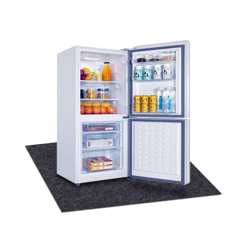 Under Beverage Refrigerators Mat,Slip Resistant,Absorb Water,Protects Floor from Water,and Spills,Slip Resistant and Waterproof (Fridge Mat:36inches x 40inches)