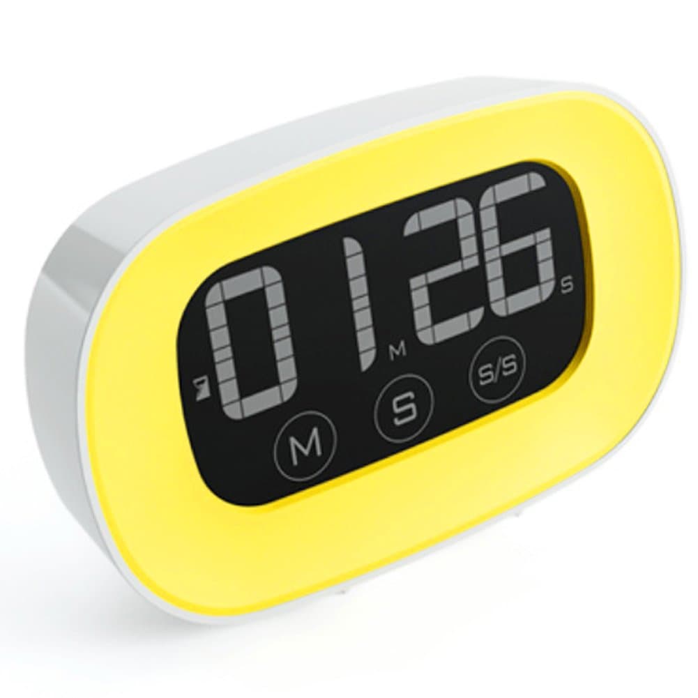 Digital Kitchen Cooking Timer, Big Digits, Counts Up and Down, Touchscreen Display, LED Backlight, Comsun Countdown Magnetic Loud Timer Large LCD Display