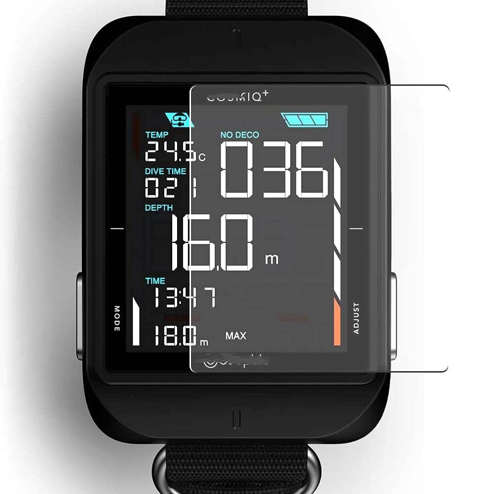 Puccy 3 Screen Protector Film, compatible with Deepblu Cosmiq Plus Watch Computer TPU Guard （ Not Tempered Glass Protectors ） new version