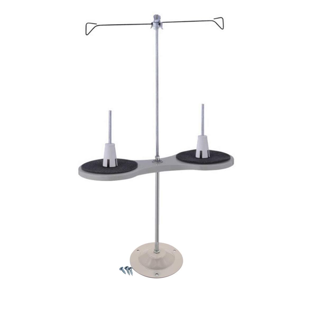 – CKPSMS Brand - 1SET #228776 2 Spool Thread Stand+Iron Base for Industrial/Household Sewing Machines