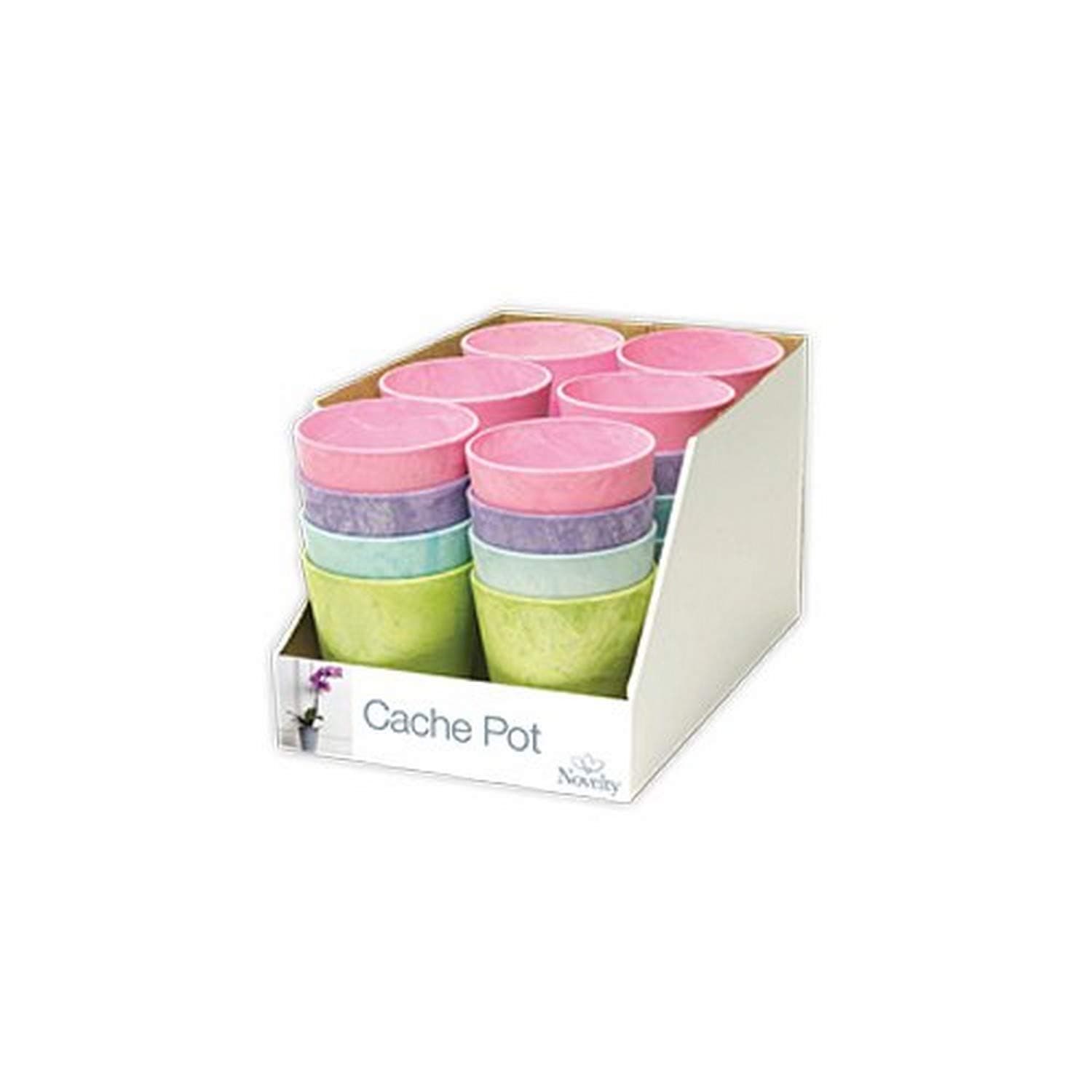 Novelty 70801 Bright Cache Pot, 5-Inch, 1 pot