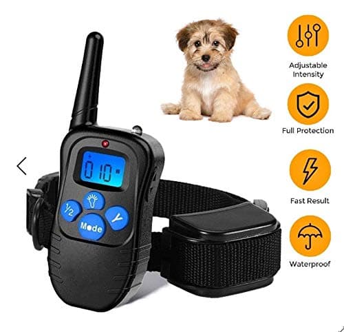 Runpettee Dog Training Collar with Vibration, Shock, Tone