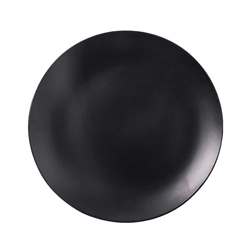 SOCOSY Creative Ceramic Dinner Plate/Dessert Plate/Appetizer Plate/Salad Dish/Steak Plate/Service Plate for Party Kitchen - 10 Inches