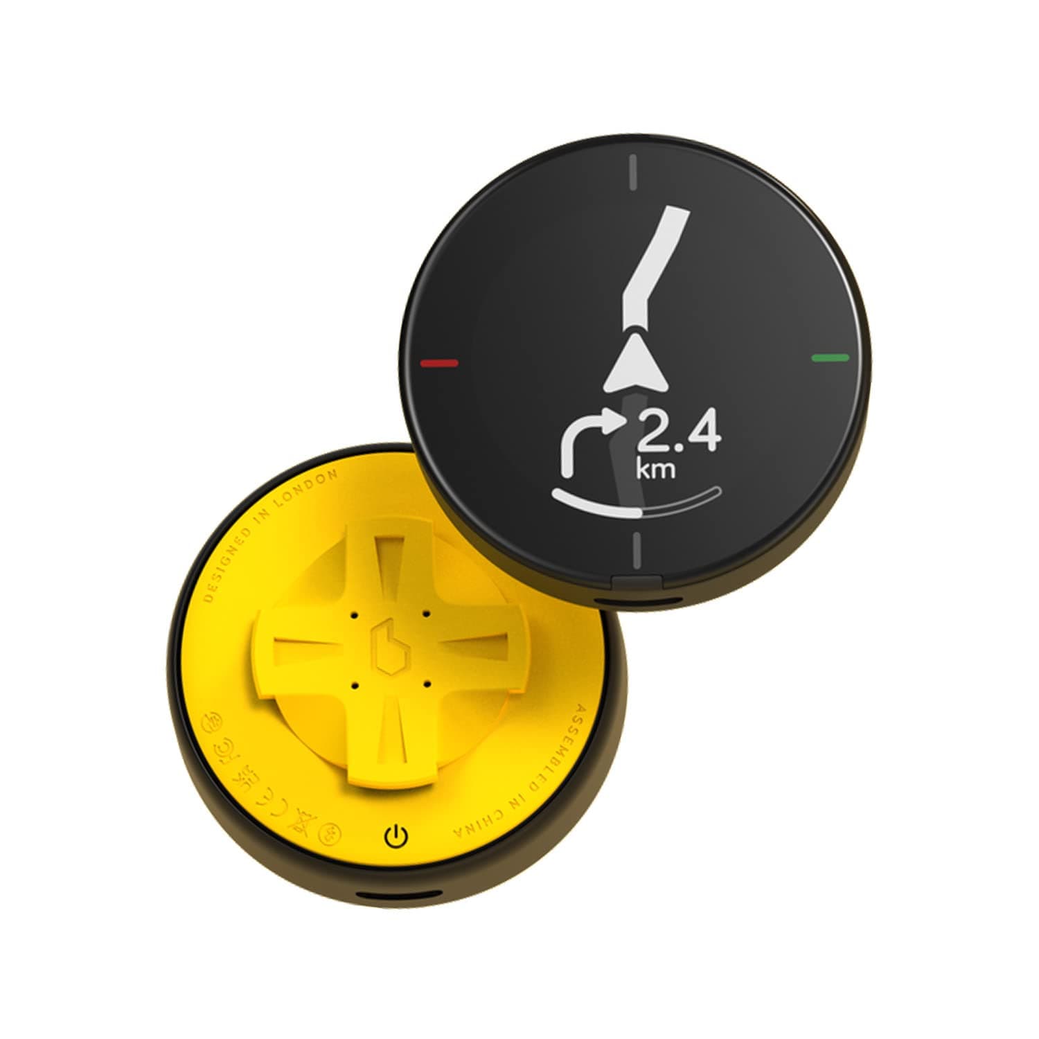 BEELINE Velo 2 GPS Computer - Wireless World Navigation Map I Weather Protection I Battery Life +11H I USB Charging I Satellite Navigation Cycling Attachment Strap I Glove Compatible