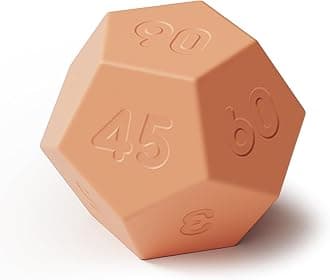 mooas Duodacon Time Ball, Rechargeable Mini Timer, 11 Preset Timers, Timer, Study, Pomodoro Timer, Rechargeable Timer, Timer Kitchen, 3 Alarm Modes (Sand Pitch)