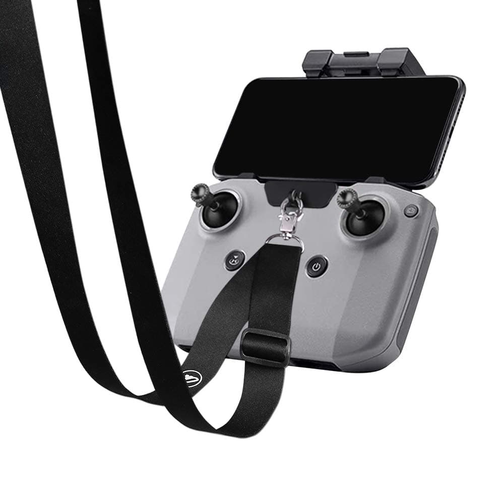 Arzroic Skin-Friendly Lanyard Adjustable Neck Strap with Clip/Mount, Remote Controller Accessories, for DJI Mini 2/3 Pro, Air 2S, Mavic 3, Mavic Air 2, FPV