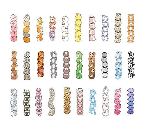 Animal Style Bookmarks 30 Pack (Bookmarks Bulk, Paper and Packaging, Bookmarks Wholesale, Teaching Rewards, Cute Stationary for School Students Kids Children)