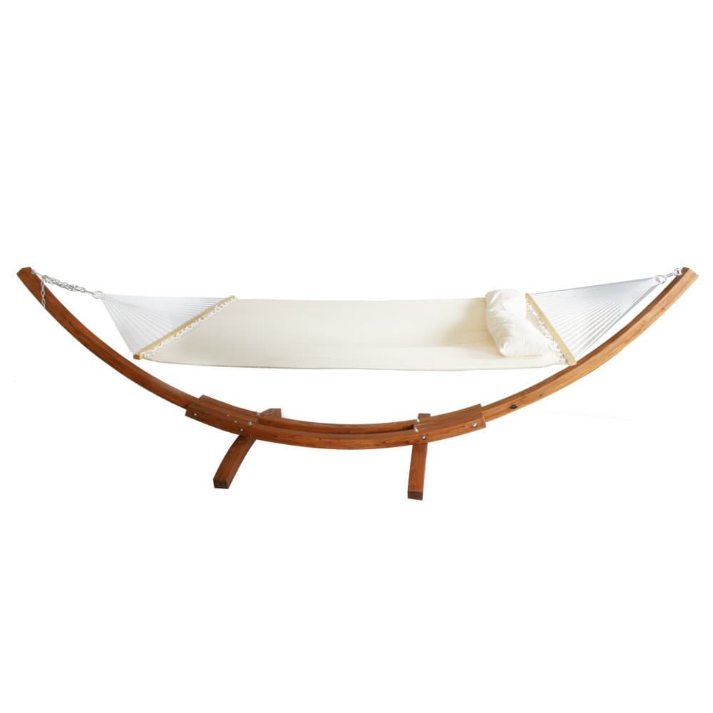 Swinging Hammock With Frame XXL 3.5 m Mat Hammock Frame Garden Lounger