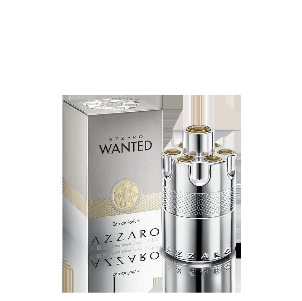Azzaro Wanted Eau de Parfum 100 ml - Energizing & Intense Mens Cologne - Woody, Aromatic & Spicy Fragrance - Fresh Notes of Juniper Berries, Sage, Vetiver - Lasting Wear - Luxury Perfumes for Men