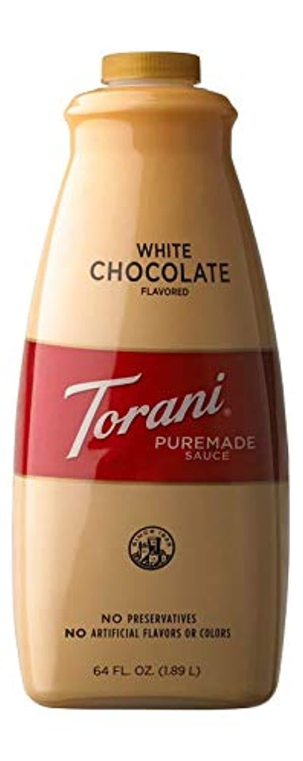 TORANI SAUCES - WHITE CHOCOLATE - 1.89L