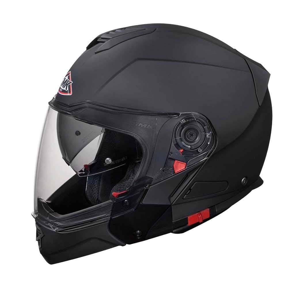 SMK Modulaire Helm Hybrid Matt Black-M