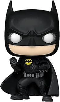 POP! Movies: DC - The Flash - Batman - (Keaton) - DC Comics - Collectable Vinyl Figure - Gift Idea - Official Merchandise - for Kids & Adults - Comic Books Fans - Model Figure for Collectors