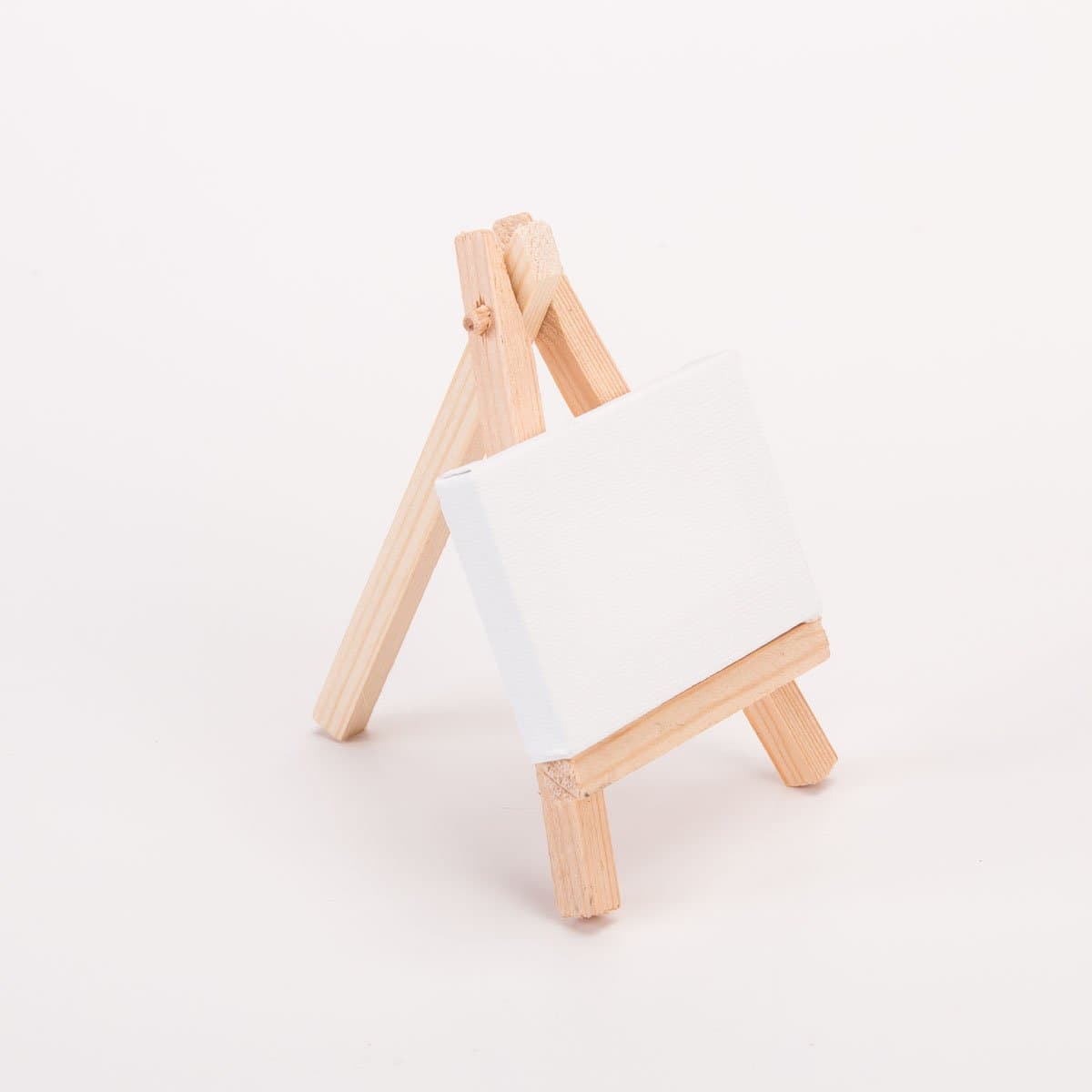 sepwedd 2.0 x 2.7 inch Mini Canvas and Easel Set Painting Craft Drawing - Set Contains 12 Mini Canvases and 12 Mini Easels 2.7 x 4.7 inch