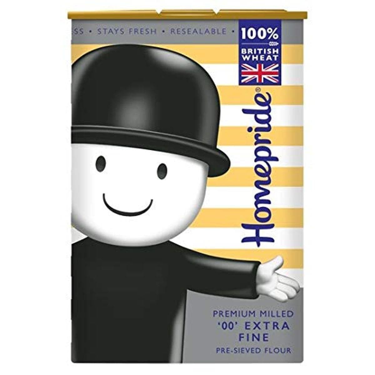 HomepridePremium Milled Extra Fine Flour, 1kg