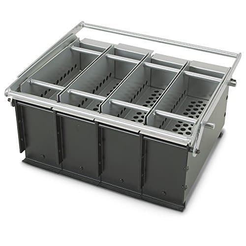 SoB 4-in-1 Paper Log Maker Newspaper Briquet Maker - Heavy Duty Steel Press Paper Log Maker