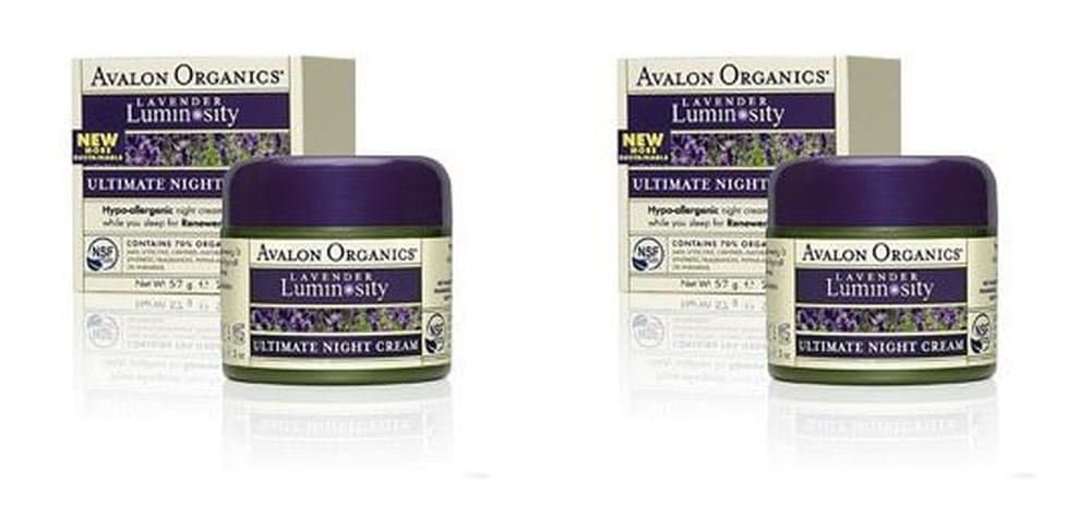 (2 PACK) - Avalon Lavender Ultimate Night Cream | 50g | 2 PACK - SUPER SAVER - SAVE MONEY