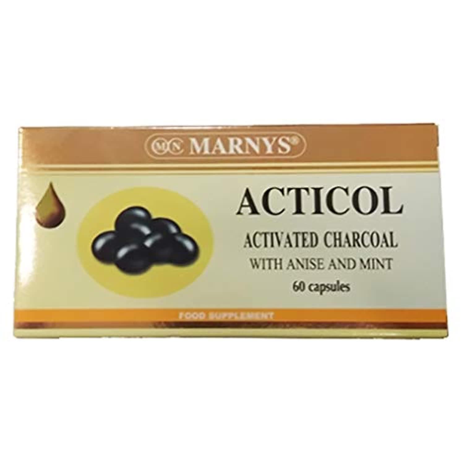 Acticol Activated Charcoal Capsules (60s)