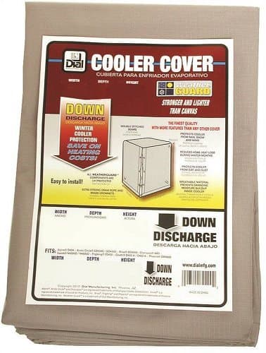 Dial Manufacturing Evaporative Cooler Cover - Down Draft - WeatherGuard