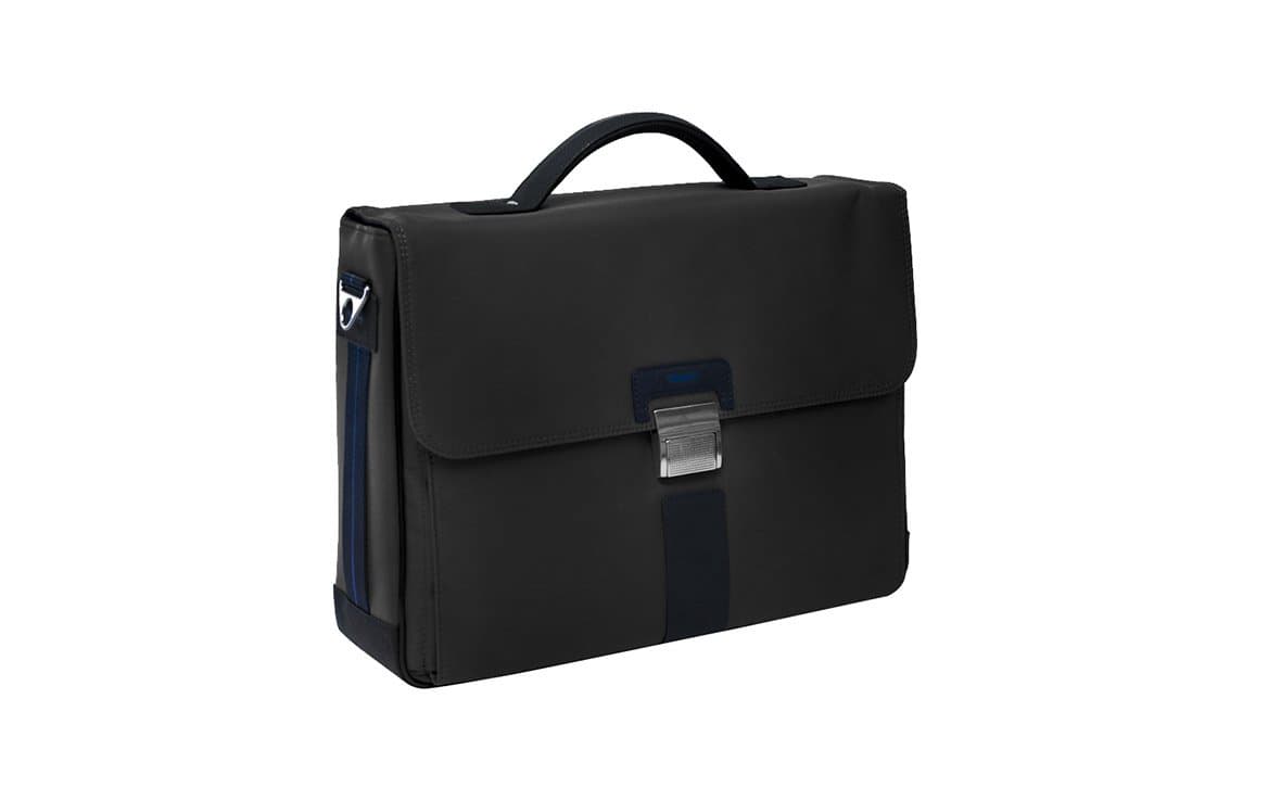 Folder Bag Two Compartments Ponte Vecchio Bridge – Intempo Florence Black
