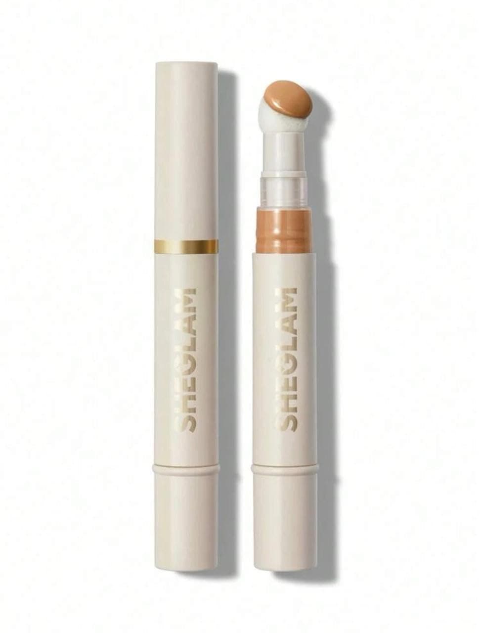 SHEGLAM Complexion Boost Concealer - With Sponge-head Applicator - High-coverage Formula (Shell)