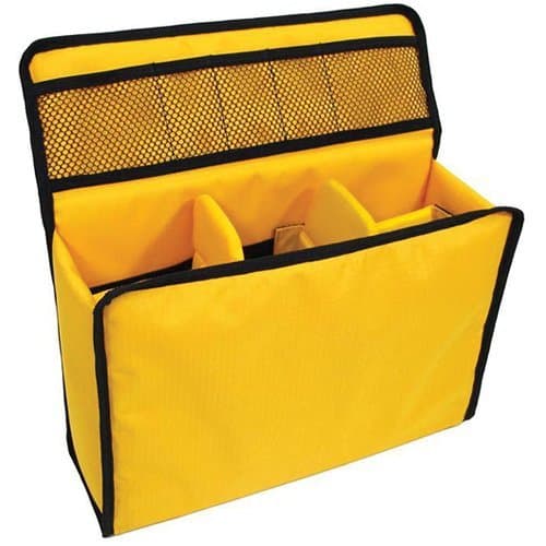 BBP DSLR Camera Insert, Make Your Own Camera Bag - Orange