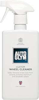 Custom Wheel Cleaner, 500ml - Acid-Free Car Wheel Cleaner Spray and Alloy Wheel Cleaner Safe For Use On All Wheel Types