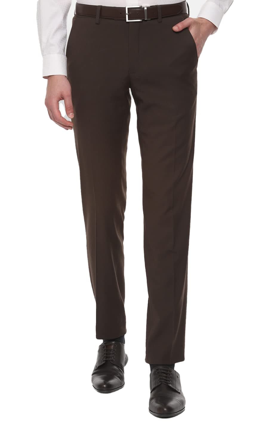 MALENOMen's Regular Fit Polycotton Solid Trouser Pant's Formal Trouser Casual Trouser Pant for Men