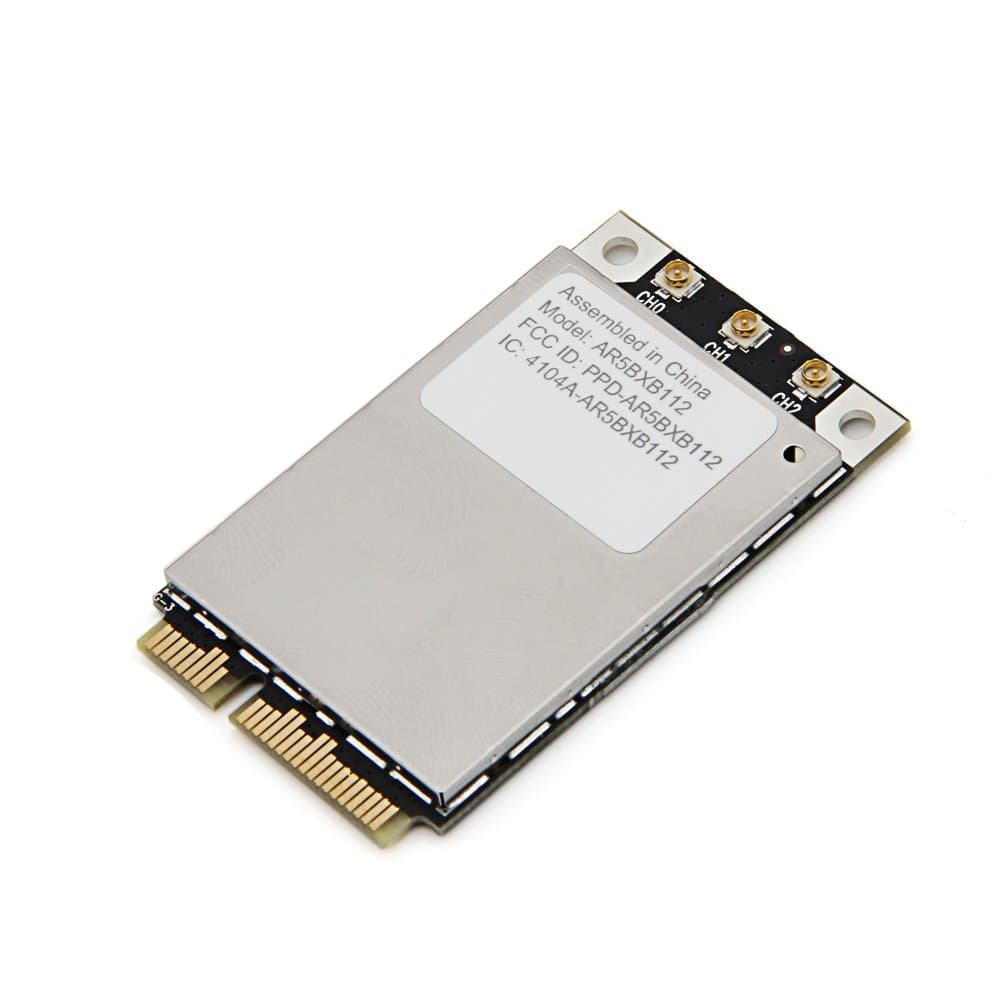 Atheros AR5BXB112 AR9380 for Apple mini PCI-E 450Mbps Wireless-N Dual-Band Half Mini Card